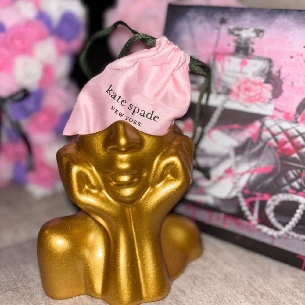 Kate Spade “Kiss Kiss Huggies” Earrings